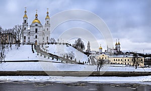 Vitebsk- the embankment of the Western Dvina River