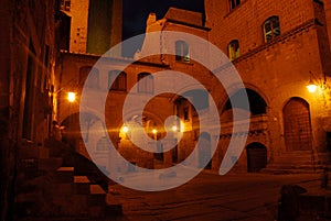 Viterbo by night