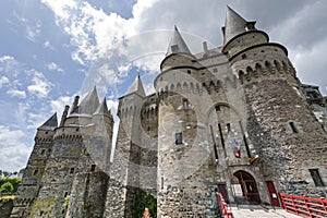 Vitre, Brittany, castle