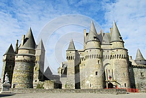 Vitre castle, France
