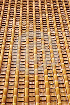 vitreous tile array, vertical