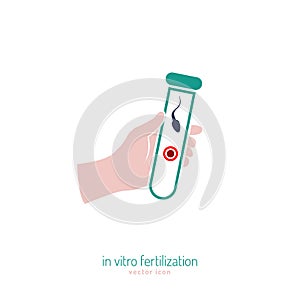 In vitro fertilisation icon