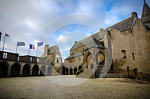 VitrÃ© is a beautiful tourist destination in Brittany, France, with its famous castle