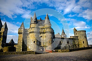 VitrÃ© is a beautiful tourist destination in Brittany, France, with its famous castle
