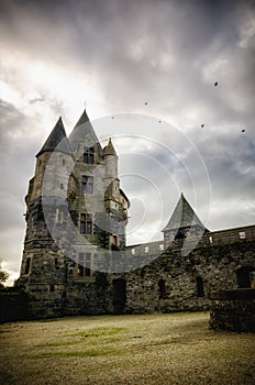 VitrÃ© is a beautiful tourist destination in Brittany, France, with its famous castle