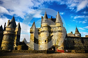 VitrÃ© is a beautiful tourist destination in Brittany, France, with its famous castle