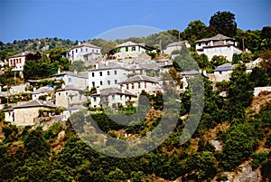 Vitsa village, one of Zagoria villages in north-western Greece