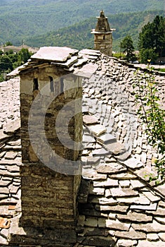 Vitsa village, one of Zagoria villages in north-western Greece