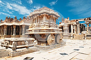 Vittala temple in hampi photo