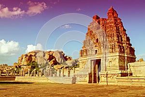 Vittala temple in Hampi, Karnataka province