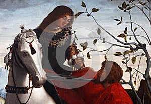 Vittore Carpaccio: St. Martin photo