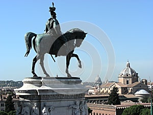 Vittoriano detail - Statue