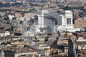 Vittoriano monument dedicated to Vittorio Emanual II King