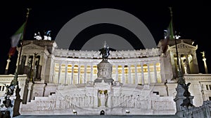 Vittoriano at night, Rome