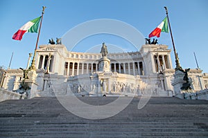 Vittoriano in Piazza Venezia in Rome, Italy