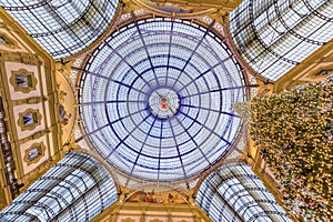 Vittorio Emanuele gallery in Milan