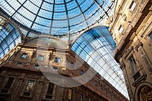 Vittorio Emanuele II Gallery in Milan