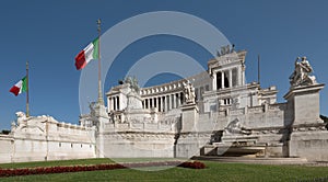 Vittorio Emanuele II Monument in Rome, Italy