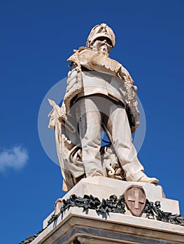 Vittorio Emanuele monument, Trapani, Sicily, Italy photo