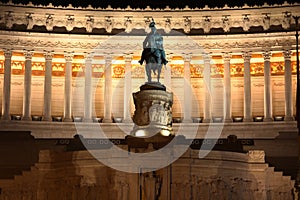 Vittorio Emanuele in Rome, Italy photo