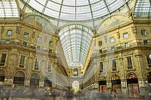 Vittorio Emanuele shopping arcade, Milan