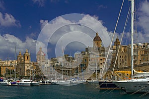 Vittoriosa, one of the three cities of Malta