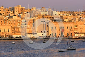 Vittoriosa At Sunset, Malta