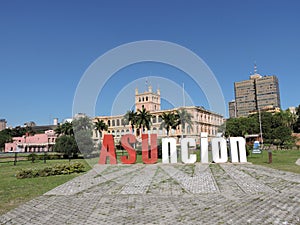 Viva AsunciÃ³n, Paraguay, AsunciÃ³n City, Federal Capital, MARISCAL LOPEZ Palace, Goverment House