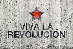Viva La Revolucion Graffiti photo