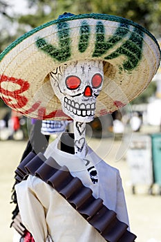 Viva mexico, day of the dead in mixquic, mexico city II