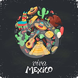 Viva Mexico poster