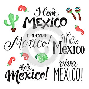 Viva mexico wording