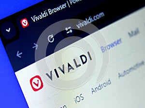 Vivaldi web browser logo
