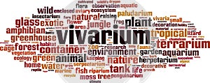Vivarium word cloud