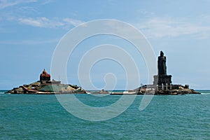 Vivekananda rock memorial and Thiruvalluvar statue, Kanyakumari, India