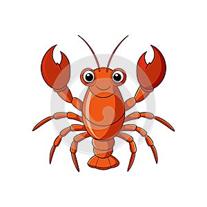 Vivid Artwork of Crangonidae Crustacean