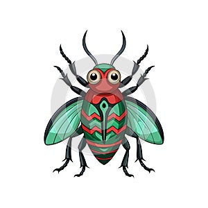 Vivid Artwork of Lovebug