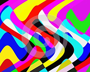 Vivid colorful fluid geometries, abstract vivid texture