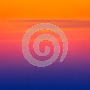 Of vivid colors transitioning smoothly from deep blue at the bottom to