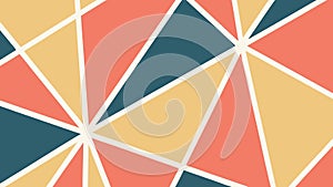 Vivid Geometric Triangle Abstract Pattern, vector design Generative AI