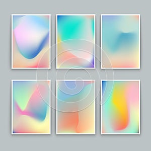 Vivid Gradient Backgrounds