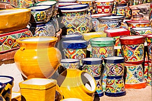 Vivid Mexican Pottery