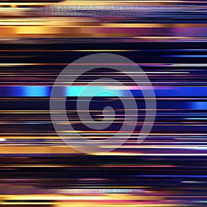 Vivid Streaks of Color Blur in Abstract High-Speed Motion Art.