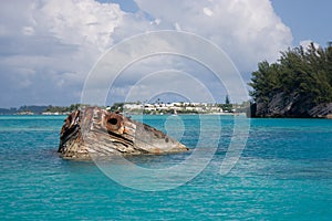 The Vixen shipwreck, Bermuda photo