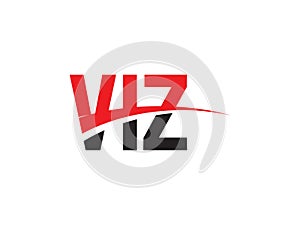 VIZ Letter Initial Logo Design Vector Illustration