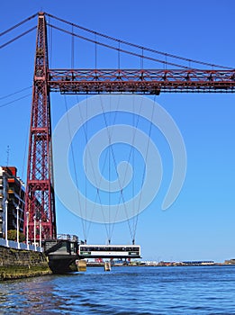 The Vizcaya Bridge in Portugalete