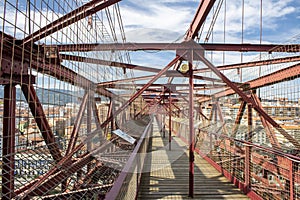 Vizcaya Bridge world patrimony and icon by Unesco photo