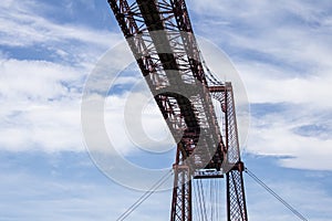 Vizcaya Bridge world patrimony and icon by Unesco