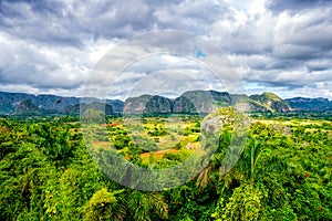 The ViÃ±ales valley in Cuba