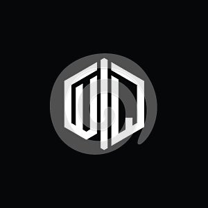 White OMC logo on black background